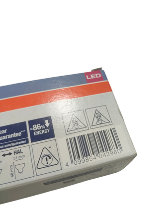 Zestaw 5 żarówek LED GU5.3 4,9W 4000K 470lm