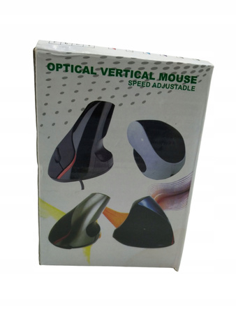 Ergonomiczna Pionowa Przewodowa Mysz Optyczna