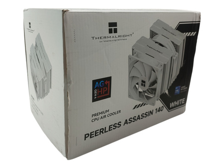 Chłodzenie powietrzne CPU Thermalright Peerless Assassin 140 White