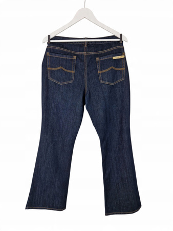 MICHAEL KORS Damskie Jeansy Granatowe Rozszerzane Dół (Bootcut/Flare)