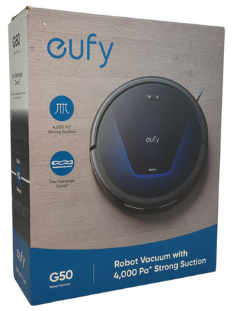 Robot sprzątający Eufy G50 4000Pa Mop 400ml WiFi Czarny