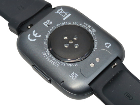 Smartwatch POOUNUR T80 1.95" TFT Bluetooth krokomierz IP68