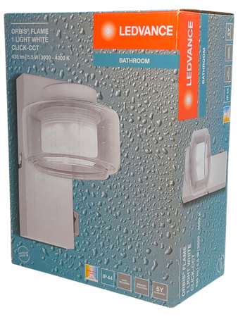 Oprawa LED ścienna i sufitowa LEDVANCE 5.5W 435 lm 3000-4000K IP44