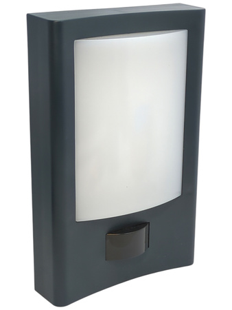 Kinkiet ogrodowy Ledvance Endura Style Entrance Sensor 13W 3000K IP44 szary