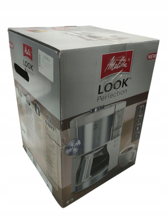 Ekspres Przelewowy do kawy Melitta Look Perfection 1025-05 biały