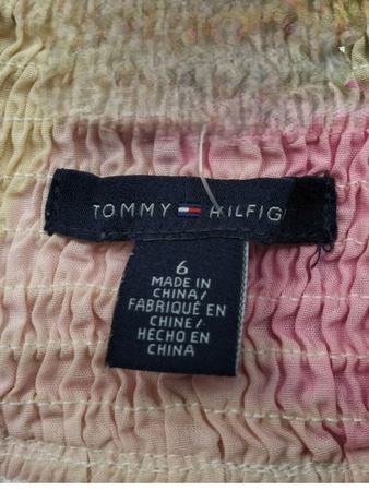 SUKIENKA LETNIA W KWIATY TOMMY HILFIGER ROZ.6 (S)