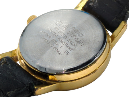 Zegarek damski na pasku Casio LTP-1261 czarny