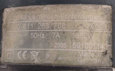 Młot udarowo-obrotowy SDS Max 1350 W 15 J BOSCH GBH 7-46 DE
