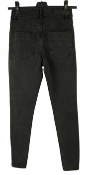 Spodnie jeans damskie MEDICINE Rozmiar 34 CZARNE