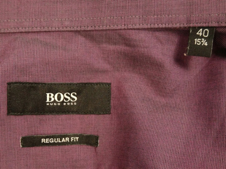 KOSZULA MĘSKA HUGO BOSS ROZMIAR 40 FIOLETOWA