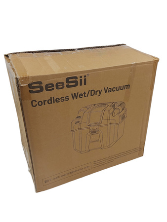 Odkurzacz akumulatorowy 3w1 na sucho/na mokro SeeSii K903 4000mAh 10l