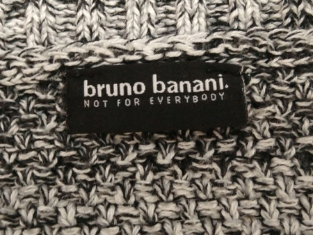 Sweter damski BRUNO BANANI Rozmiar L Szary