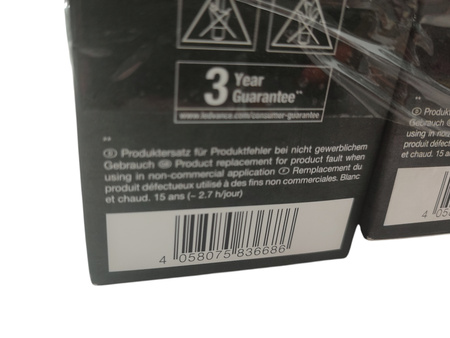 Zestaw 6 żarówek Osram Vintage 1906 LED Classic A 3,4W 2700K E27