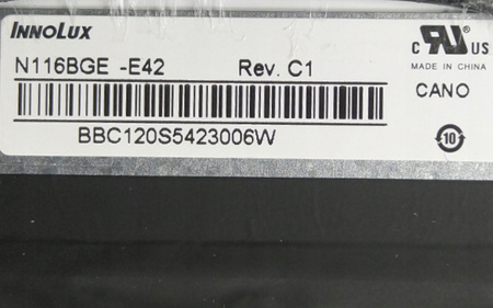 Matryca INNOLUX N116BGE-E42 11,6" 1366x768px