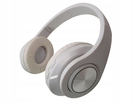 Słuchawki bezprzewodowe nauszne Bluetooth B39 RGB Białe