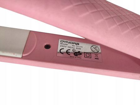 Prostownica do włosów Dynora DY-279 65W Różowa