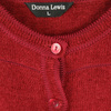 SWETER DAMSKI DONNA LEWIS ROZMIAR L CZERWONY