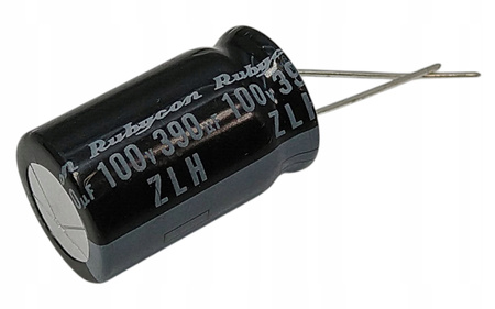 1szt Kondensator Elektrolityczny Rubycon ZLH 39uF 100V 105C