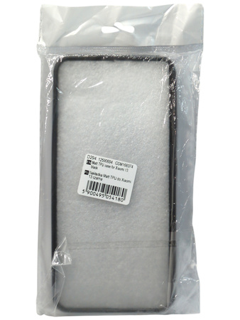 Plecki Etui Matt TPU do Xiaomi 13 Czarny