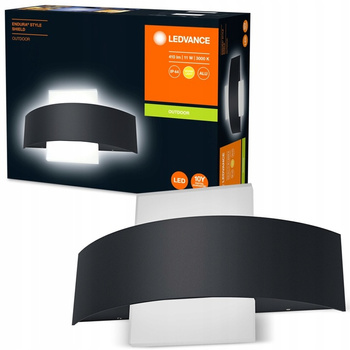 Lampa Elewacyjna LED Ścienna Kinkiet Ogrodowy Oprawa 11W 3000K LEDVANCE