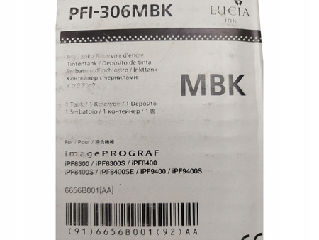 KARTRIDŻ CANON PFI-306 MBK 330ML 6656B001 AA