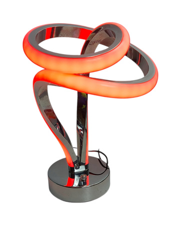 LAMPKA NOCNA OZDOBNA SPIRALNA WOERIT 10W LED NT7196-RGBW
