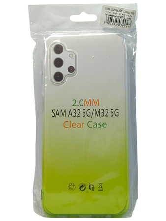 Etui Gradient 2 mm Samsung Galaxy M32 5G / A32 5G Zielone TPU