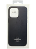 plecki Etui MagSafe Leather Case Iphone 15 Pro Czarny