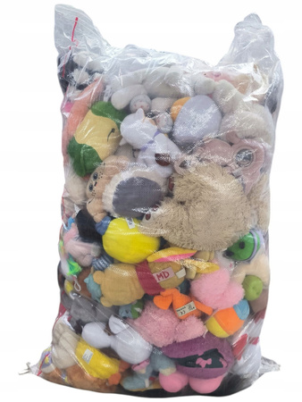 OGROMNY WOREK PLUSZAKÓW - 10 KG MIĘKKOŚCI I RADOŚCI!