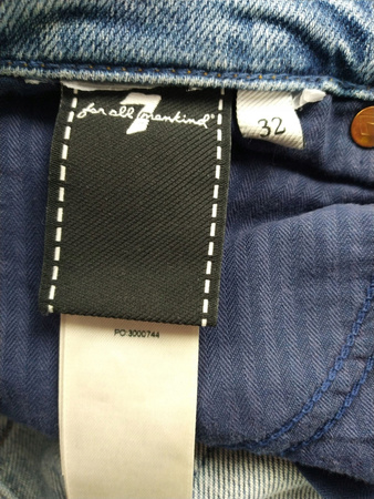 Spodnie Damskie Jeansowe 7 For All Mankind - Rozmiar 32