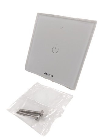 Inteligentny dotykowy Włącznik Światła Wi-Fi Maxcio KS-601 Biały