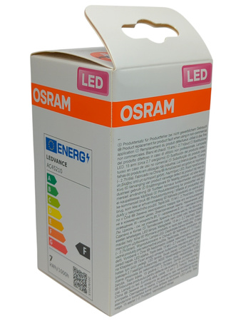 Żarówka LED OSRAM Classic A 50 Filament Mirror Silver 6,5W 827 E27