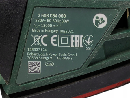 Szlifierka oscylacyjna Bosch PSM 8100 A