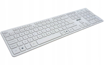 Klawiatura bezprzewodowa MSI RF1430W Biała