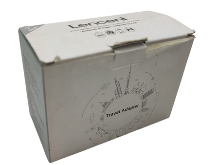 ADAPTER PRZEJŚCIÓWKA GNIAZDA TRAVEL ADAPTER JY-305A LENCENT