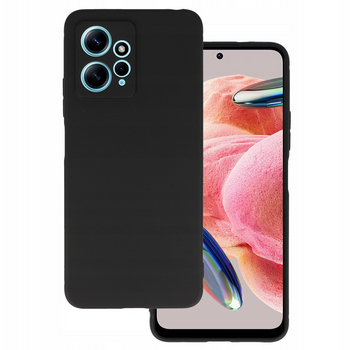 Plecki Etui Back Case MATT do XIAOMI REDMI NOTE 12 4G Czarny