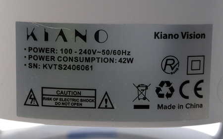 Projektor KIANO Vision HD (1280 x 720), 150 ANSI lumen, Wi-Fi, Bluetooth