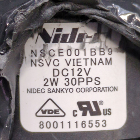 ELEKTROZAWÓR ODCINAJĄCY LODÓWKI NIDEC BOSCH 8001116553