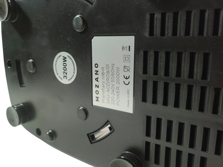 Robot kuchenny planetarny Mozano AGD/ROB/01 1400 W czarny