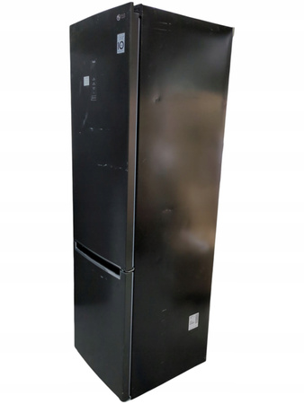 Lodówka LG GBB72MCUFN No Frost 384L, dolny zamrażalnik, czarna