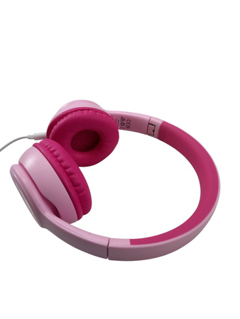 Słuchawki nauszne przewodowe DOQAUS CN1 RÓŻOWY