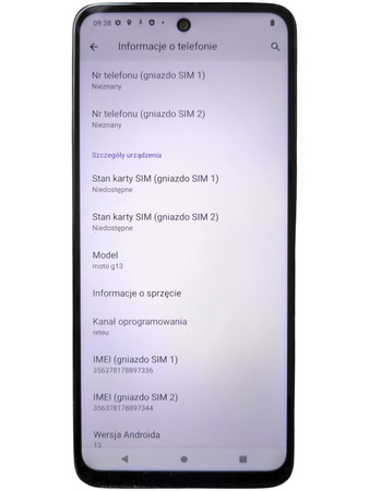 Smartfon Motorola moto g13 4/128GB 6,5" IPS 90Hz 5000mAh Android 13