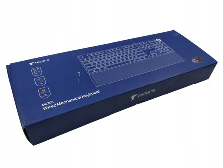 Klawiatura mechaniczna Tecurs MK205 5 klawiszy makro