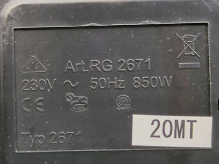 GRILL ELEKTRYCZNY RACLETTE SEVERIN RG 2671 850W