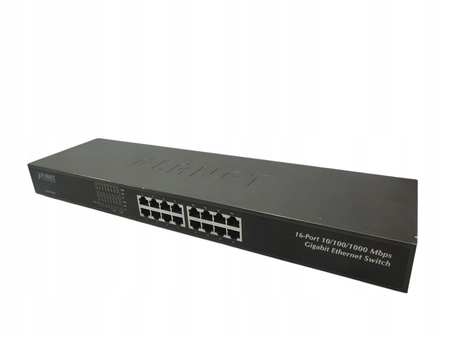 Switch Planet GSW-1601 Gigabit Ethernet Switch 16-P 10/100/1000Mbps