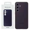 Oryginalne Etui Samsung Plecki Samsung Galaxy s24+ fioletowe Silicone Case