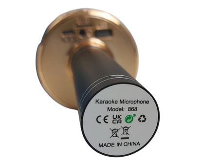 Mikrofon karaoke z głośnikiem	Bonaok 868
