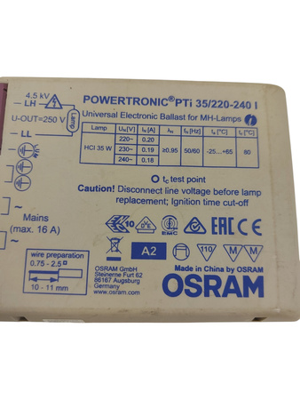 Statecznik elektroniczny POWERTRONIC PTi 35/220-240 OSRAM
