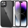 Etui Tech-Protect Magmat Clear do iPhone 15 Plus czarno-przezroczyste