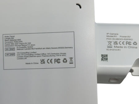 Kamera solarna Galayou R1 2K 3MP IP65 PTZ WiFi panel słoneczny